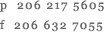 my phone numbers